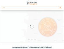 Tablet Screenshot of guardiananalytics.com